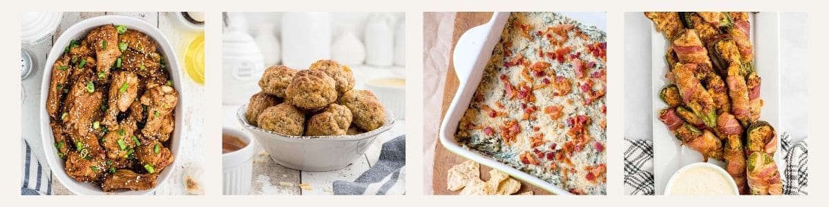 Collage of recipes in this section.
