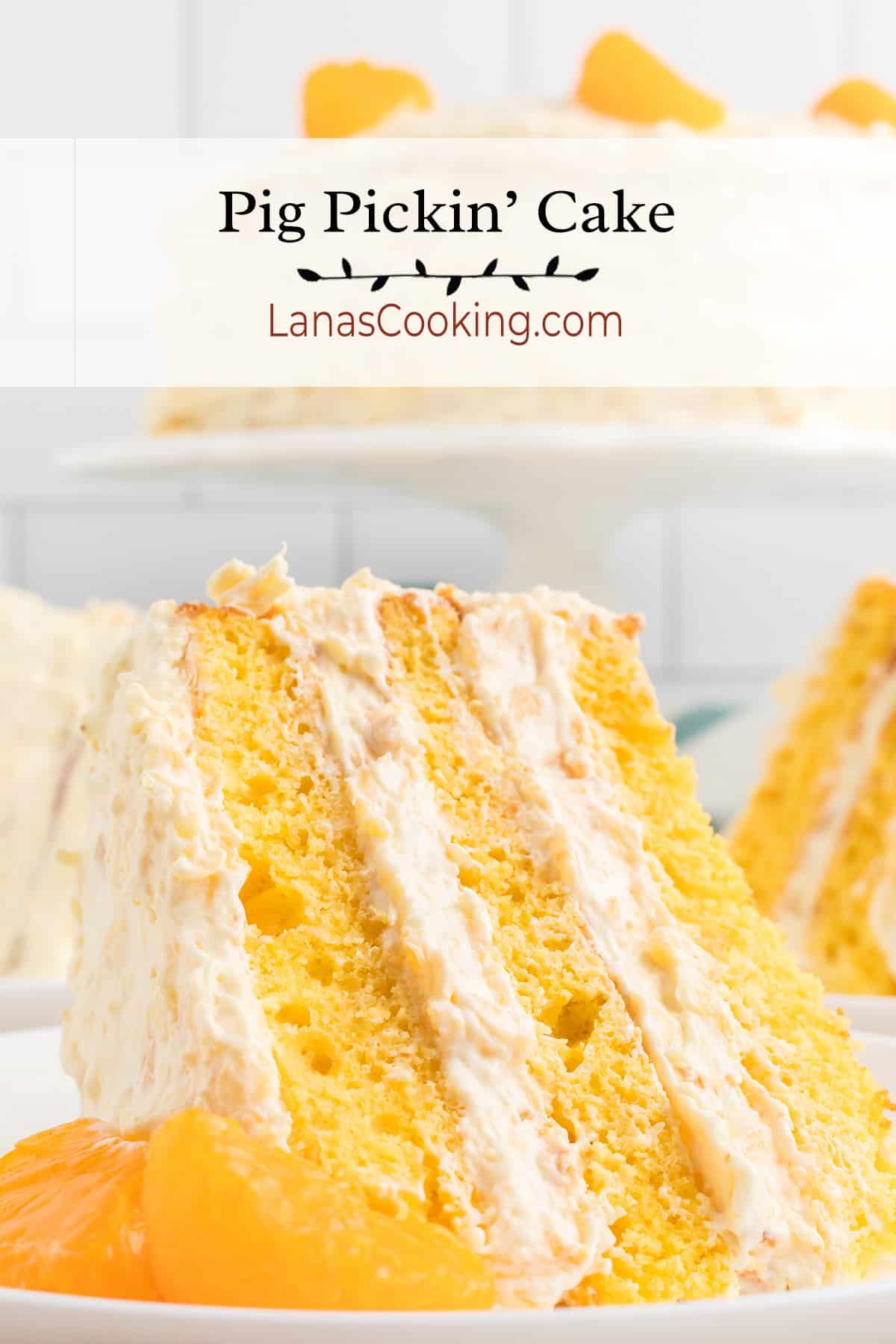 Pig Pickin' Cake Recipe - Lana's Cooking