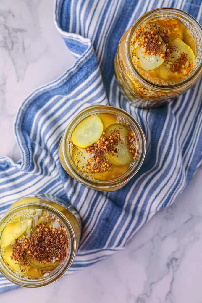 Sugar Free Bread and Butter Pickles for Canning - Lana’s Cooking