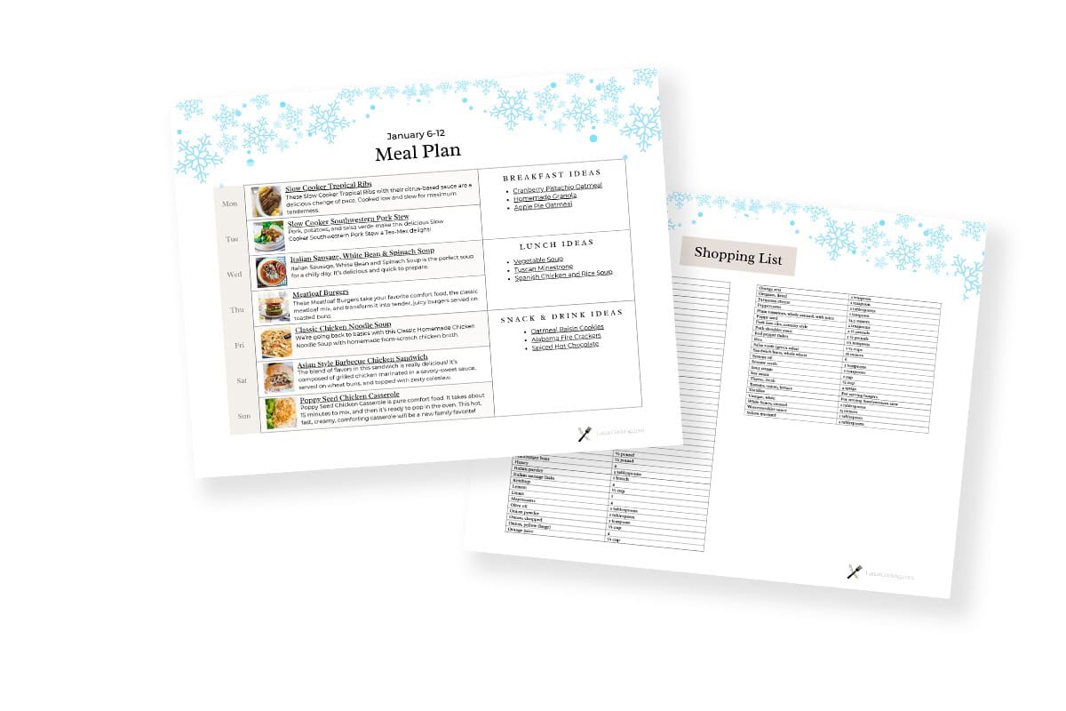 Thumbnail of the meal plan image.